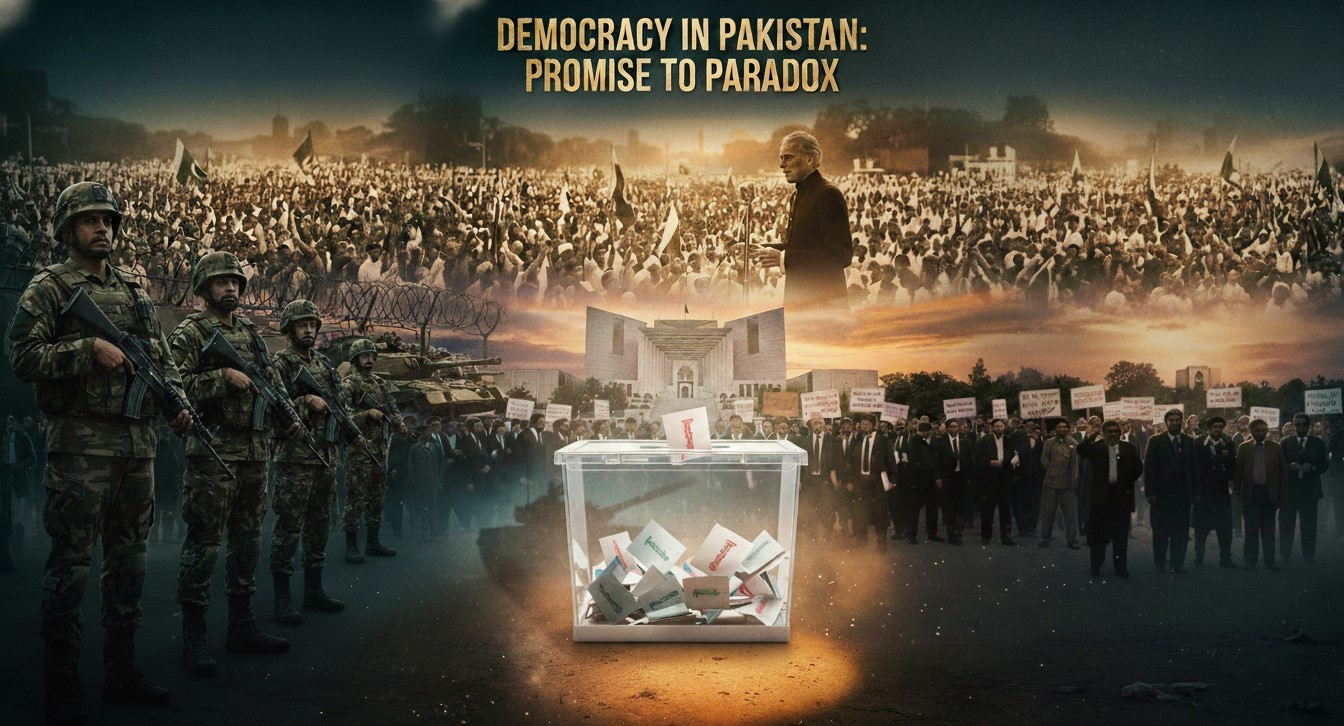 DEMOCRACY IN PAKISTAN: A JOURNEY FROM PROMISE TO PARADOX